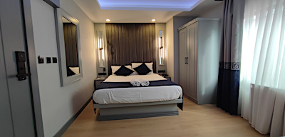 Elina Managed by Dedeman Deluxe Room French Bed City View 2